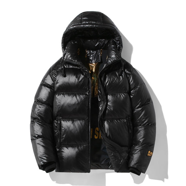 Chaqueta Acolchada Térmica Black Gold para Hombre Talla Grande