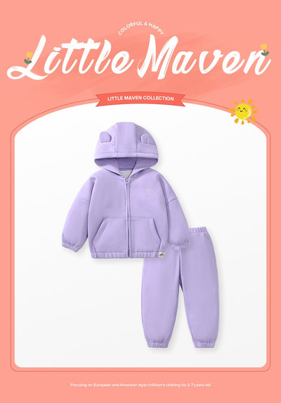 Conjunto Térmico Deportivo para Niñas con Sudadera Polar - Image 7