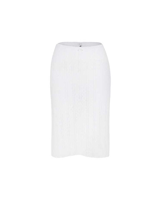 Conjunto Falda Midi Blanco y Negro - Traje Elegante para Mujer - Image 3