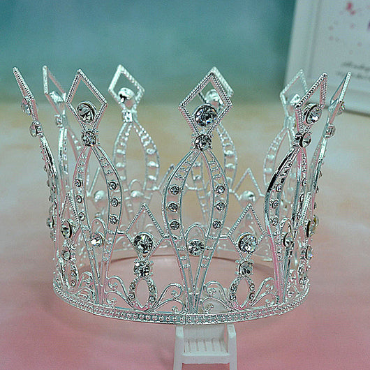 Corona de Cumpleaños Dorada Barroco para Decoración de Pasteles - Image 10
