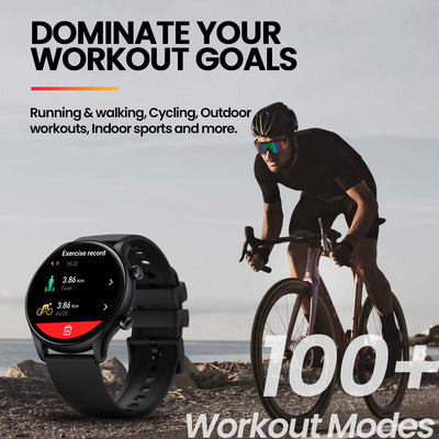 Reloj Inteligente con Llamadas Bluetooth, Monitor de Frecuencia Cardíaca y Contador de Pasos - Image 4