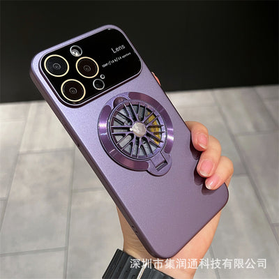 Funda para Celular con Ventana Giratoria y Protección Gyro - Image 3