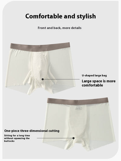 Calzoncillos de Seda de Hielo para Hombre - Diseño sin Costuras y Secado Rápido - Image 16