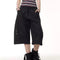 Pantalones Cortos Casuales Retro Remaches