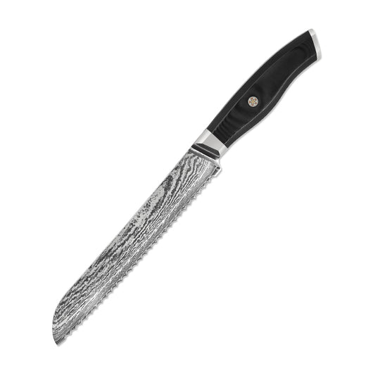 Cuchillo para Pan Damasco - Hoja Profesional de Corte Perfecto - Image 11