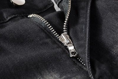 Jeans Slim Fit Elásticos con Parches Bordados de Marca Premium - Image 16