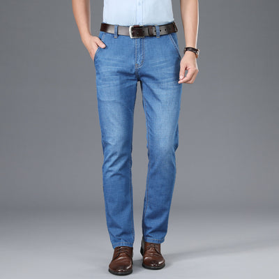 Jeans de Corte Recto para Hombre - Estilo Ejecutivo - Image 8