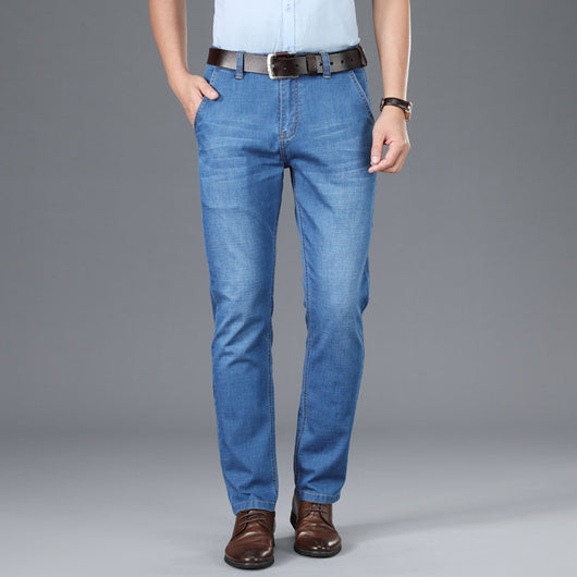 Jeans de Corte Recto para Hombre - Estilo Ejecutivo - Image 8