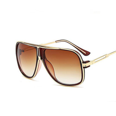 Gafas de Sol Cuadradas Doradas Premium para Hombre y Mujer - Image 3