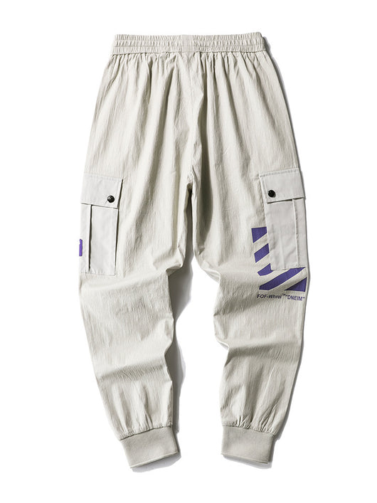 Pantalones Negros de Nueve Puntos para Hombre - Image 8