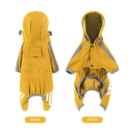 Capa Impermeable para Perros Grandes con Franja Reflectante - Image 4