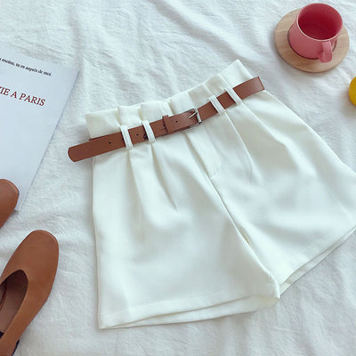 Bermudas de Corte Ancho Estilo Sastre - Image 3