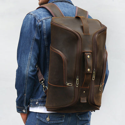 Mochila de Cuero Premium para Hombre - Estilo Ejecutivo - Image 7