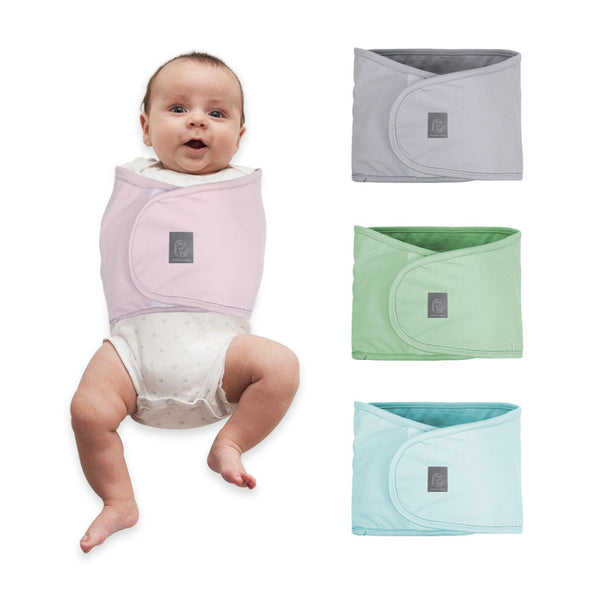 Faja de Envolvimiento para Bebé Recién Nacido con Protección Abdominal y Brazos Ajustables