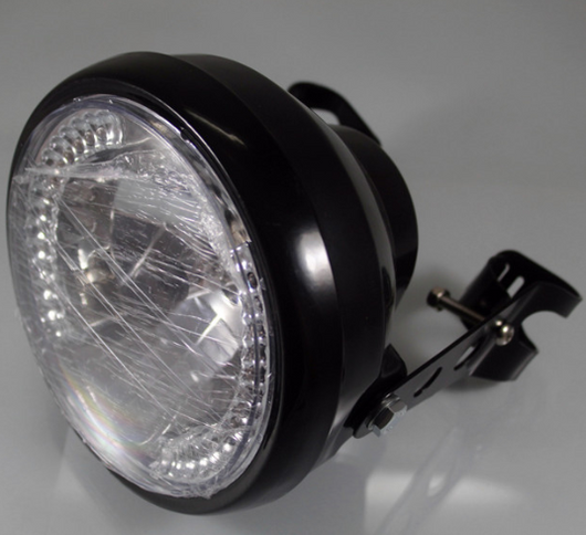 Faro de Moto con Direccionales Integradas para Cafe Racer y Custom - Image 4