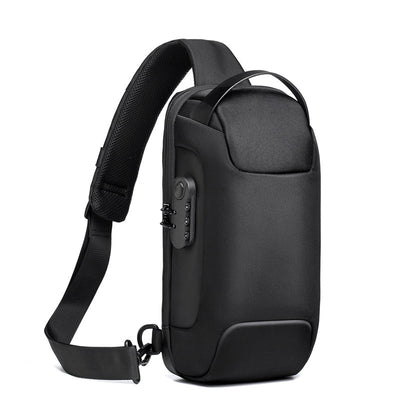 Mochila Crossbody Impermeable Antirrobo para Hombre - Bolsa de Viaje Oxford Multifunción - Image 8