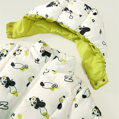 Abrigo Térmico Infantil Impermeable con Capucha - Chaqueta de Plumón para Niños y Niñas - Image 4