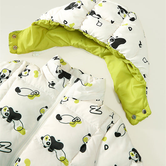 Abrigo Térmico Infantil Impermeable con Capucha - Chaqueta de Plumón para Niños y Niñas - Image 4