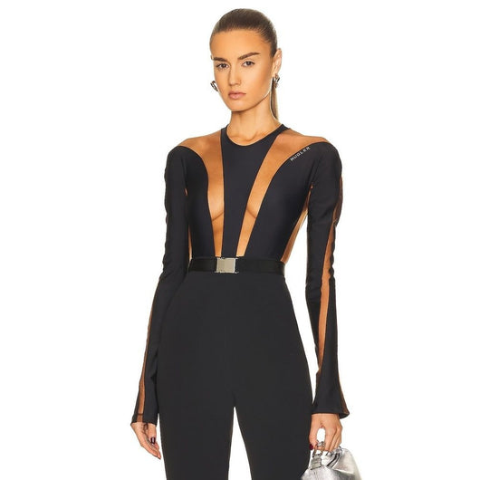 Enterizo Corset de Lujo Ligero con Manga Larga para Mujer - Image 5