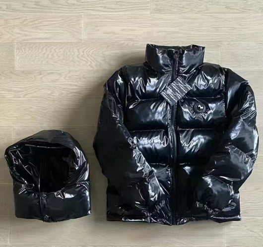 Chaqueta Térmica con Capucha y Cuello Alto para Hombre - Image 14