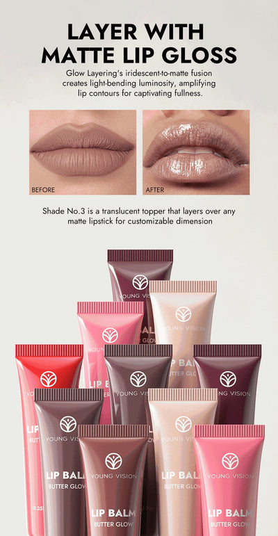Brillo Labial Hidratante Modular 6 Tonos - Acabado Espejo Profesional - Image 26