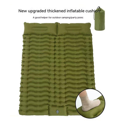 Colchón Inflable Doble de TPU Reforzado para Camping y Tienda de Campaña - Image 18