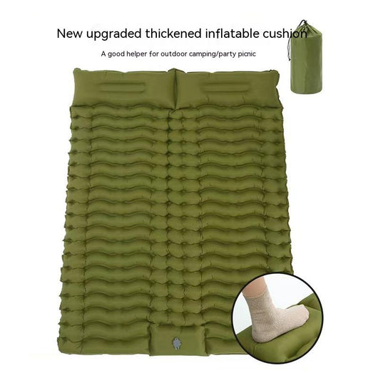 Colchón Inflable Doble de TPU Reforzado para Camping y Tienda de Campaña - Image 18