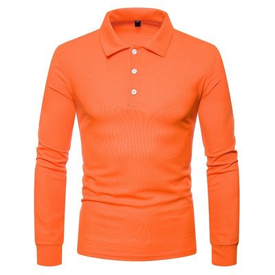 Camisa Casual de Manga Larga Slim Fit con Cuello de Color - Image 26