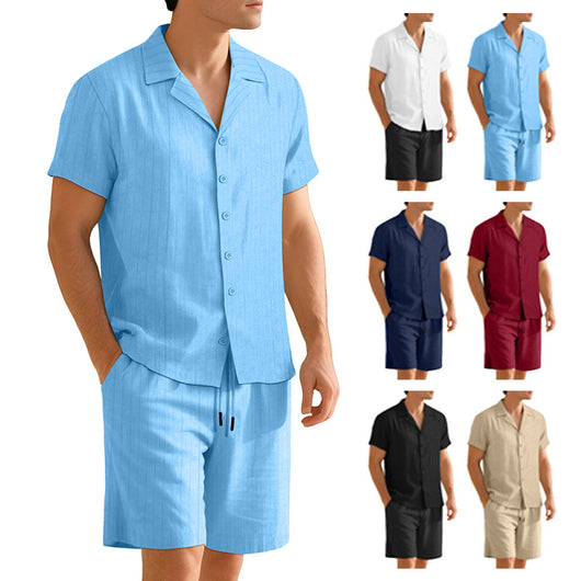 Conjunto de Camisas Casuales de Manga Corta para Hombre - Image 2