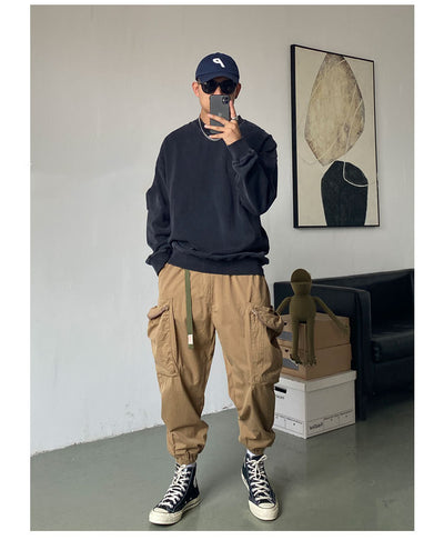 Overol Camuflado Japonés para Hombre con Bolsillos Amplios - Image 9