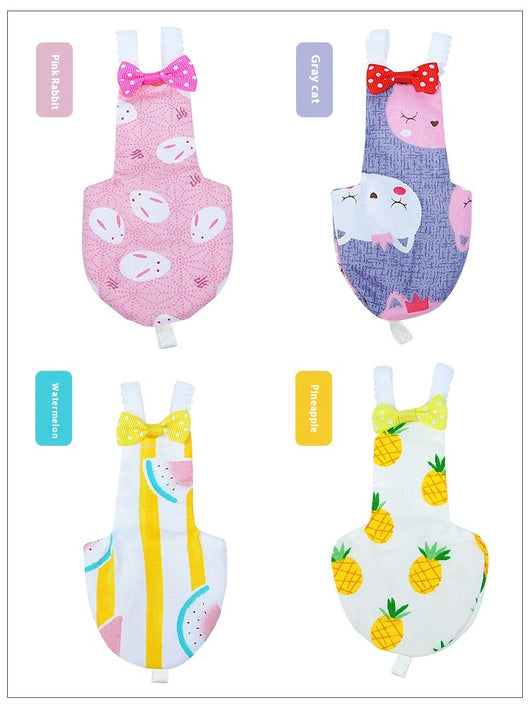 Pañales Desechables para Mascotas con Estampado de Aves Coloridas - Image 14