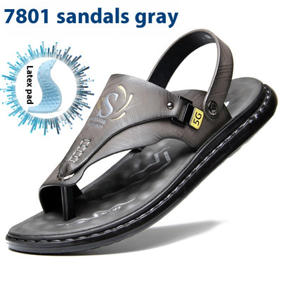 Sandalias Tipo Flip Flop para Hombre con Suela Blanda de Látex - Image 6