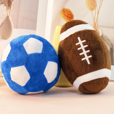 Juguetes Interactivos de Entrenamiento para Cachorros - Diseño de Fútbol y Rugby - Image 9