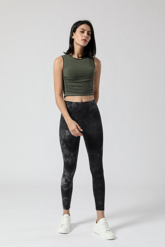 Top Deportivo Mujer con Pliegues Laterales - Image 14