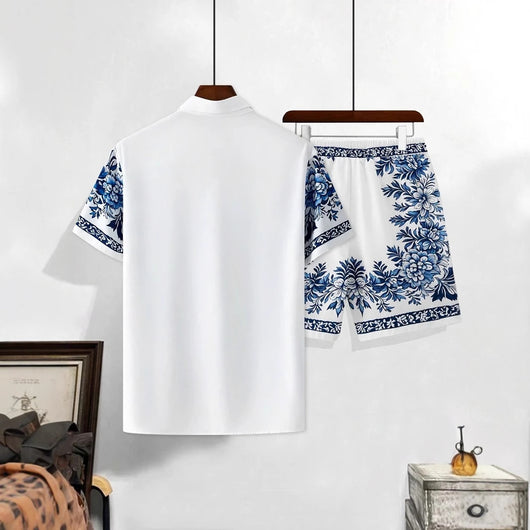 Traje Estampado Floral Retro con Impresión 3D Digital - Image 3