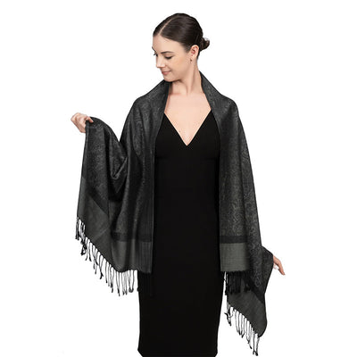 Elegante Chal Ligero de Lujo - Envolvente de Imitación Cashmere para Mujer - Image 58