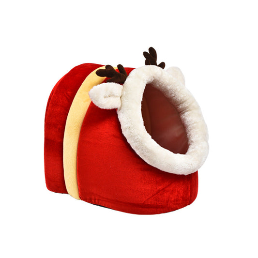 Cama Térmica Navideña para Mascotas - Nido Acogedor - Image 2
