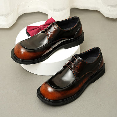 Zapatos de Cuero para Pies Anchos - Cuero Genuino Charol Premium - Image 11