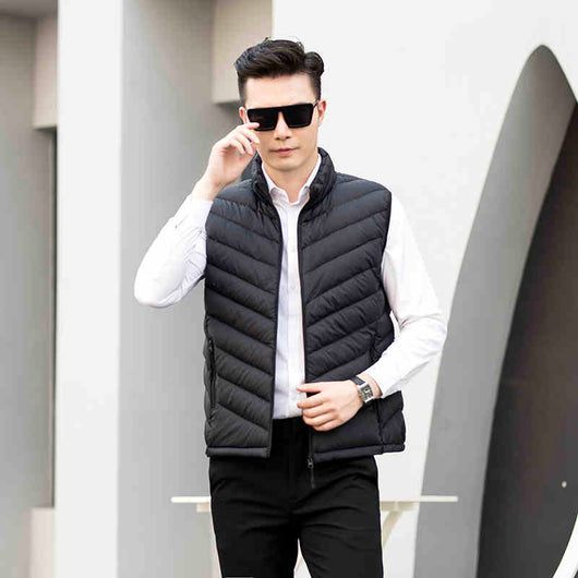 Chaqueta Corta Acolchada Ultraligera para Hombre - Image 9