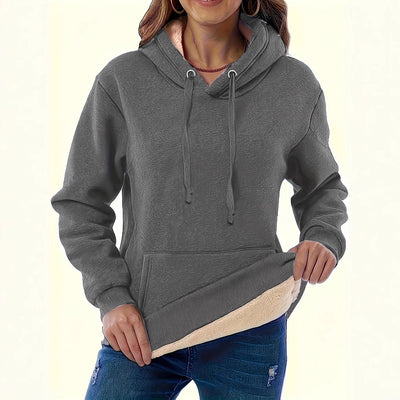 Sudadera Cálida con Capucha y Bolsillos - Versátil para Cualquier Estilo - Image 2