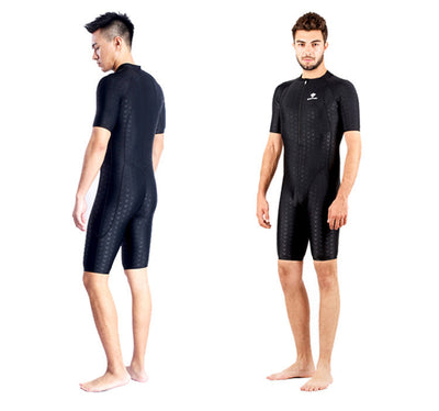 Traje de Baño Deportivo Estampado Tiburón Secado Rápido Manga Corta - Image 10