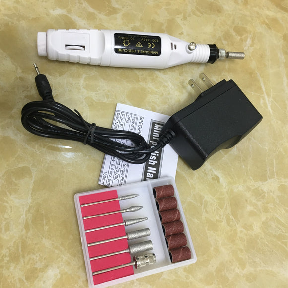 Bolígrafo Profesional para Diseño de Uñas con Tecnología Eléctrica