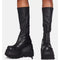 Botas Knight de Suela Gruesa con Cordones