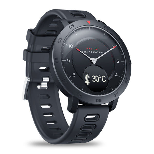 Reloj Inteligente Híbrido con Monitor de Frecuencia Cardíaca y Presión Arterial