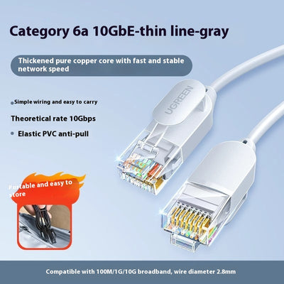Cable de Red Gigabit Categoría 6 Verde de Alto Rendimiento - Image 17