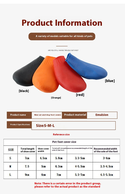 Botas Impermeables para Mascotas con Correa de Sujeción - Image 8