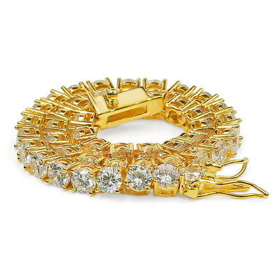Pulsera de Tenis Zirconia para Hombre Estilo Hip Hop - Image 4
