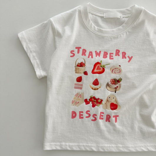 Playera Infantil de Algodón 100% con Estampado Personalizado de Fresas - Image 16