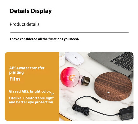 Lámpara Flotante Magnética de Diseño Moderno - Luz Nocturna Decorativa - Image 10
