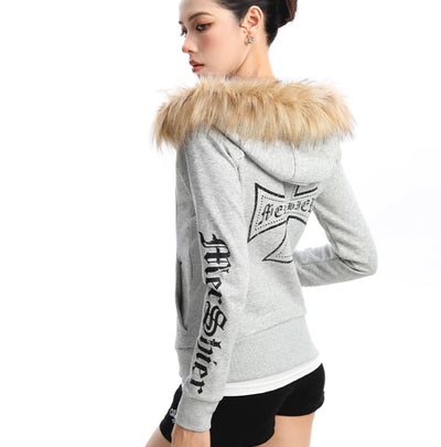 Suéter con Cuello de Piel Desmontable para Mujer - Moda Avanzada - Image 10